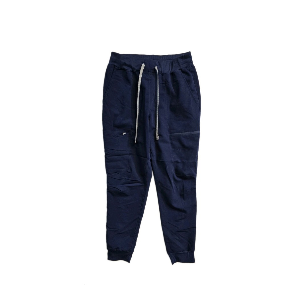 Fabletics Uniform Joggers Small Navy Blue Drawstrings Women's